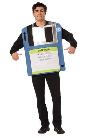 Floppy Disc Costume